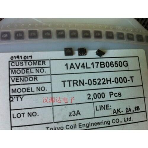 1:11 SMD transformer TTRN-0522H-000-T 500V 1.5A 5X5X2MM screen Z3A 100% New Original