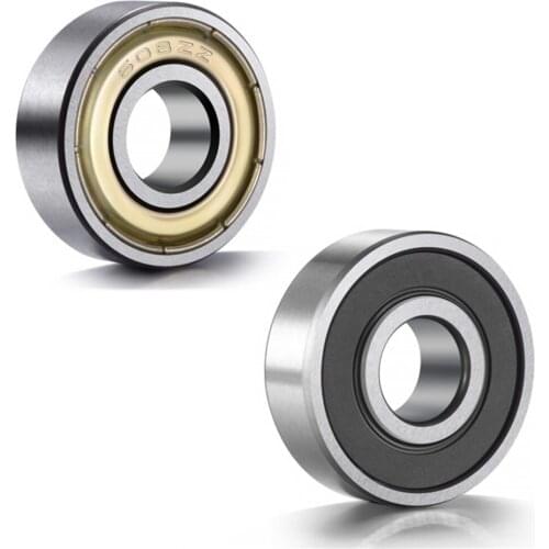 10PCS double shield miniature high carbon steel bearing 608zz 623zz 624zz 635zz 626zz 688zz 3D printer parts Bearing