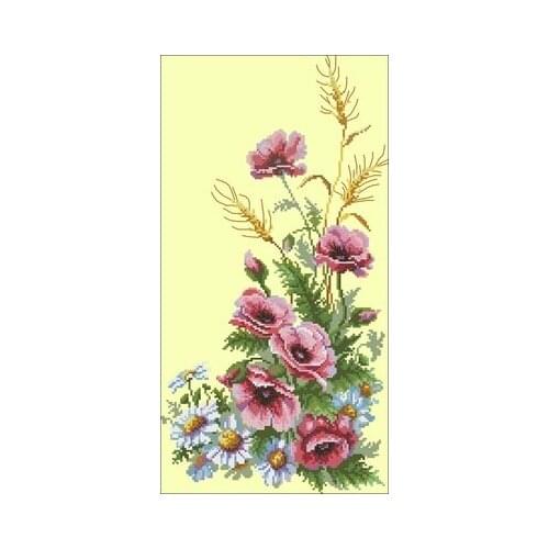 11-Charivna-one of the elegant flowers Counted Cross Stitch 11CT 14CT 18CT Cross Stitch Kits Embroidery Needlework Sets