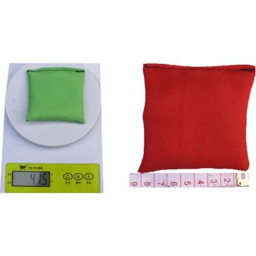 2pcs Nylon Bean Bags Fun Sports Outdoor Family Games Bean Bag Toss Carnival Toy R7RB