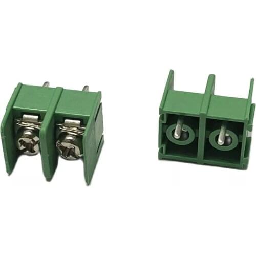 20PCS KF7.62-2P 7.62mm pitch pcb screw block Splice connector terminal KF7.62 2Pin 300v 20a ROHS Free shipping
