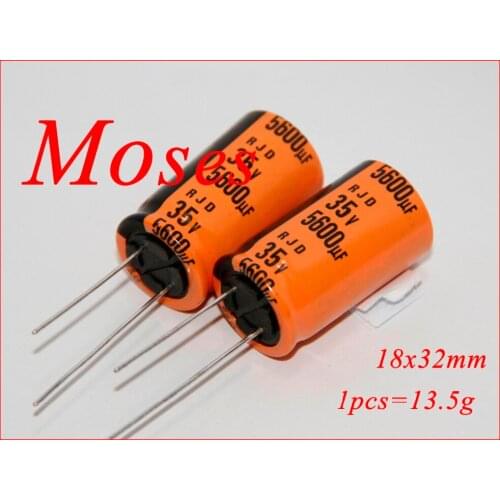 35v 5600uf Original new ELNA RJD series Electrolytic Capacitor capacitance Radial 18x32mm (50pcs)