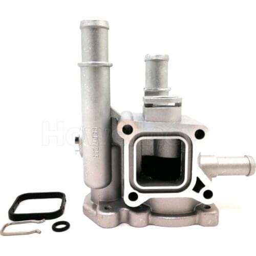 Aluminum Engine Cooling Thermostat Housing Cover For Chevrolet Cruze Opel Astra Fiat Croma 96984103 96817255 55353311 55564890