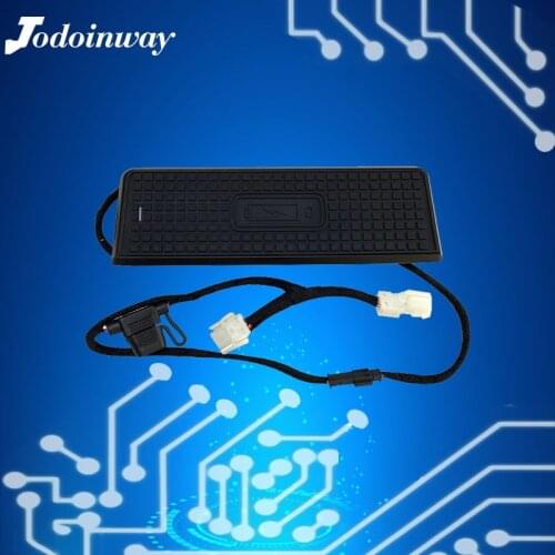 15W Car qi wireless charger for BMW F30 F31 F32 F34 F36 330i 335i 328i quick charging board cordless charge pad for iphone11 SE