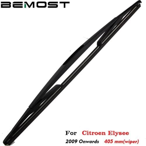 BEMOST Auto Car Rear Wiper Arm Blade Rubber For Citroen Elysee 405MM Hatchback 2009 2010 2011 2012 2013 2014 2015 2016 2017 2018