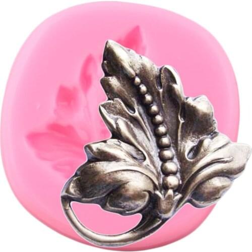 Leaf Silicone Molds Leaves Cupcake Topper Fondant Cake Decorating Tools DIY Jewelry Resin Clay Candy Chocolate Gumpaste Moulds