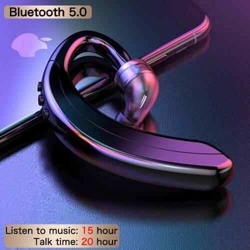 M20 Bluetooth Headphone Business Wireless Earphone Stereo HD Call Noise Reduction With Mic Handsfree Hairphone Sports Earbuds