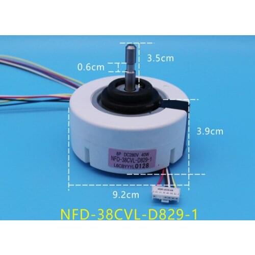 Suitable for Mitsubishi/Daikin/Hitachi Panasonic air conditioner indoor DC motor plastic package 40W NFD-38CVL-D829-1