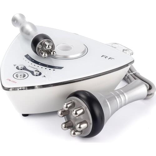 RF Radio Frequency 2Heads Facial Lifting Machine 3MHz AntiAging Face Body Massager Wrinkle Removal Leg Butt Waist Tighten Device