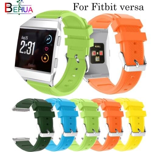 Replacement Soft Silicone Sports smart Watch Band For Fitbit ionic Wrist Bracelet Strap Edition Wristbands rubber band bracelet