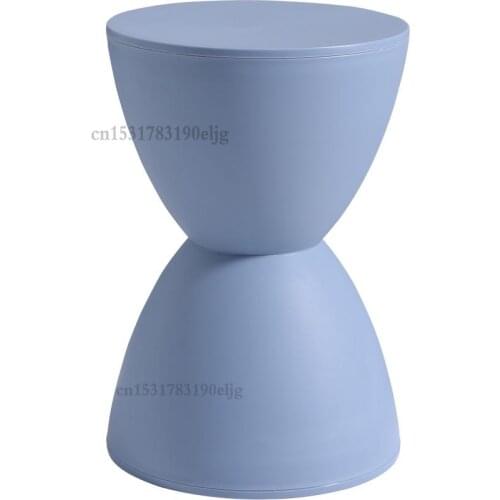 Shoes Changing Stool Enters The Nordic Minimalist Living Room Sofa Childrens Stool Thickened Plastic Creative Home Round Stool