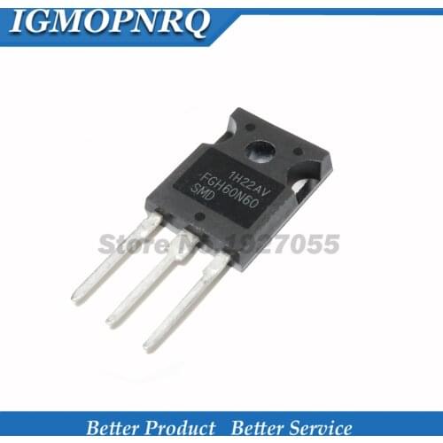 5PCS FGH60N60SMD FGH60N60 TO-247 H60N60 IC Inverter welding machine tube New