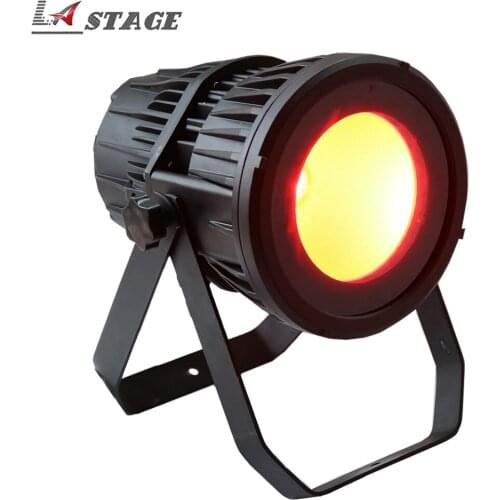 Free Shipping Professional Stage IP65 200W RGBW COB Led Par Light Outdoor Aluminum DMX512 8CH 4 Digital Led Display