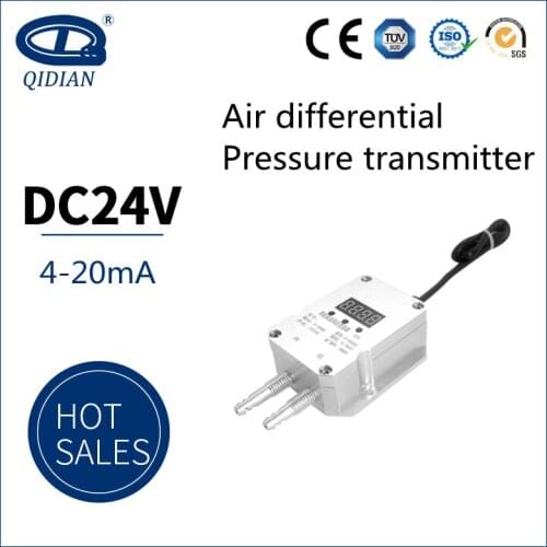 LCD Digital display Air Pressure Transmitter Pressure transducer Differential Air pressure Pressure transmitter QDF70B