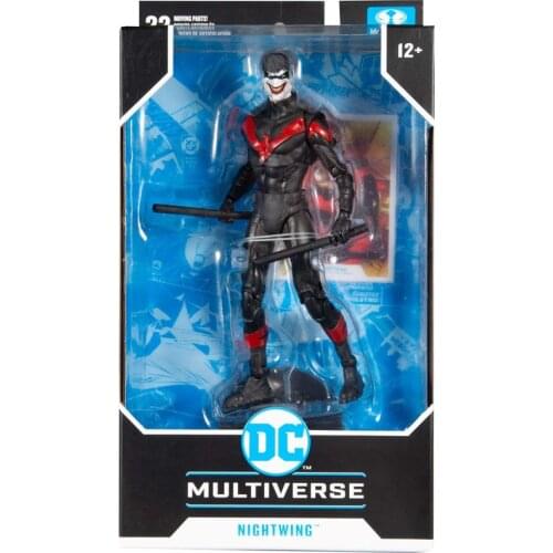 Original Mcfarlane-Dc Multiverse 7-Inch-Nightwing Joker Action Figure Gifts for Children Collection Toy Nightwing Joker