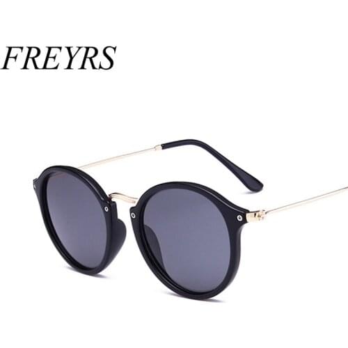2018 New Arrival Round Sunglasses Retro Men women Brand Designer Sunglasses Vintage coating mirrored Oculos De sol UV400 013