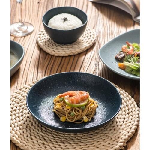 Japanese bowl and plate set household luxury modern combination ceramic bowl and plate set housewarming tableware