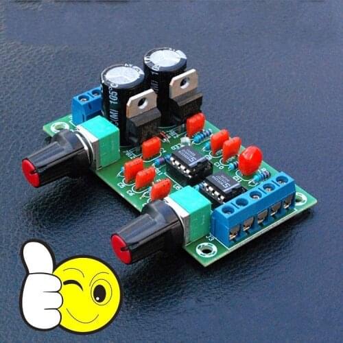 NE5532 Low-pass Filter subwoofer volume control preamp board