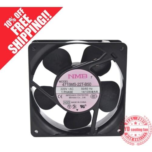 NEW NMB-MAT NMB 4715MS-22T-B50 220V AC220V 12038 12CM cooling fan