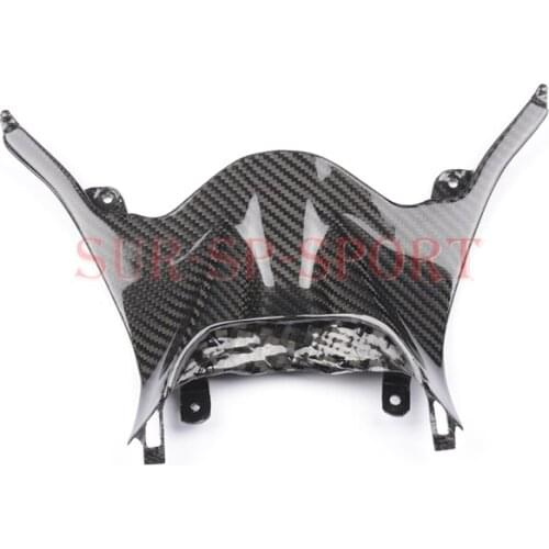 Seat Trim Cover For Yamaha YZF R6 2017 2019 2020 Full Carbon Fiber 100% Twill