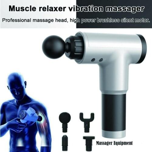 Professional Fascia Gun Massage Gun Muscle Relaxation Pain Alleviate Massager Fascia Deep Vibration Therapy Massage Gun DROPSHIP