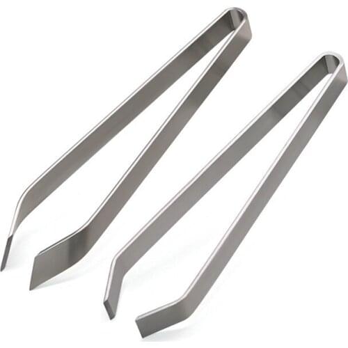 Stainless Steel Pig Hair Clip Kitchen Household Salmon Bone Clip Chicken Duck Feather Plucking Fish Bone Pliers Tweezers