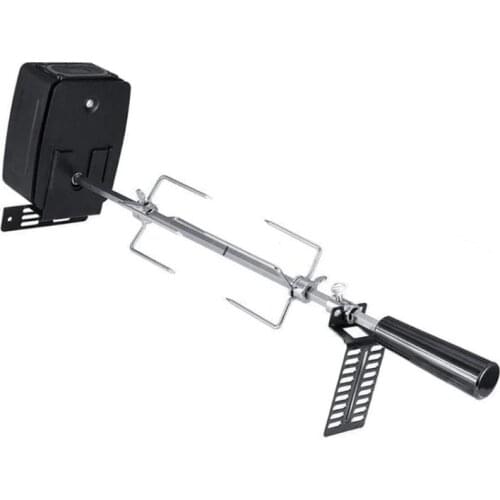 Universal Electric Barbecue Grill Slide Rotisserie Motor Bracket Portable BBQ P31E
