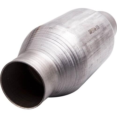 2.25" Universal Catalytic Converter High Flow Stainless Steel