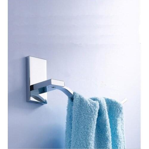Vidric Bathroom towel bar solid all copper towel rack single rod Towel hanging towel ring Bathroom accessories
