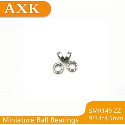 2019 New Sale Smr149zz Abec-3 (10pcs) 9x14x4.5mm Stainless Steel Ball Bearing