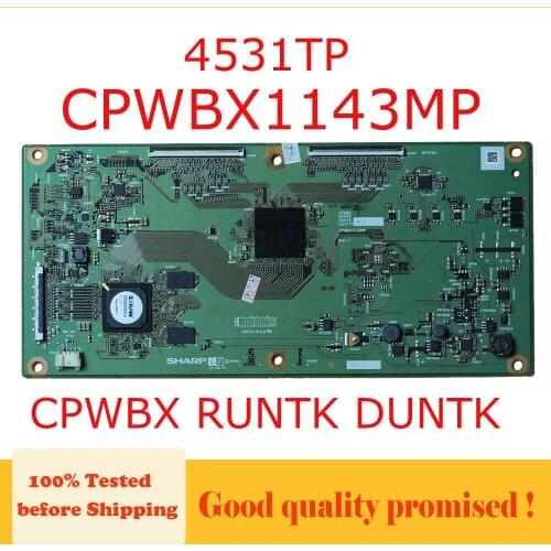 CPWBX 4531TP CPWBX1143MP RUNTK DUNTK devant t-con board logic board profesional test board cpwbx1143mp 1143mp tv t con