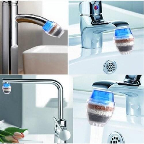EPAY Kitchen Faucet Tap Water Multi-layer Activated Carbon Filter Purification Water Filter