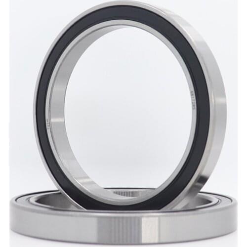 6817 2RS ABEC-1 (2PCS) 85x110x13MM Metric Thin Section Bearings 61817 RS 6817RS