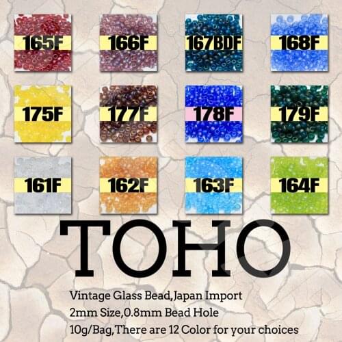 BLUESTAR TOHO Japan Import Seed Beads 2mm 11/0 Round Bead Jewelry Weaving Bracelet Making Clothes Wedding Dress Accessories