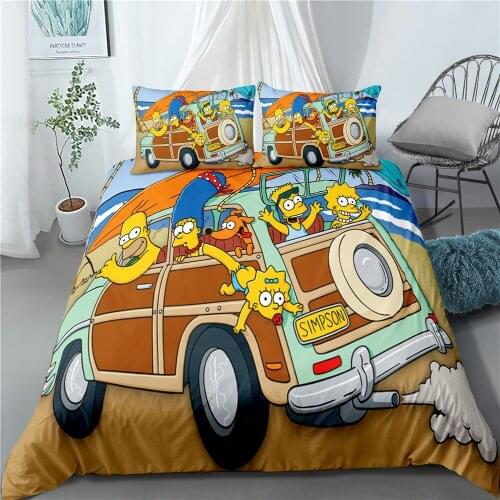 Cartoon Animation Printing 3D Coral Fleece Duvet Cover Set Double omplete Large king Size Double Bed Size Pillowcase Bedding