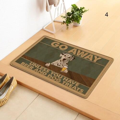 Creative Printed Doormat Multipurpose Home Front Door Carpet Absorbent Non-Slip Blanket for Kitchen Bedroom Bathroom ALS88