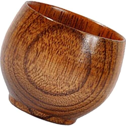 Mini Cup Wooden Teacups Coffee Wine Mug For Drinking Wine, Beer, Hot