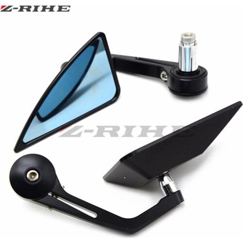 Moto Aluminum CNC motorcycle Side mirror rearview accessories Fits for Kawasaki ZX6R ZX7R ZX10R ZX14R NINJA650R ER6N Z750 Z800