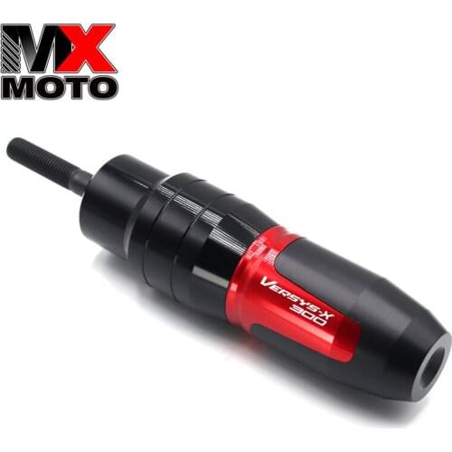 Suitable for Kawasaki VERSYS-X300 CNC aluminum alloy exhaust pipe protection protective glue versys-x300 2017 2019 2020 2021