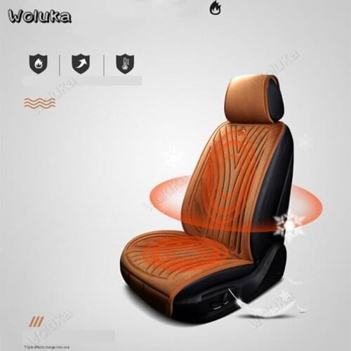 Seat heating cushion winter car electric heating seat mat kst with short plush cushion 12V 24V universal CD50 Q01