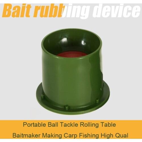 Portable Carp Fishing Boilies Roller Round Maker Bait Lure Carp Rolling Making Tools for Outdoor Fishing Boilies Accessories