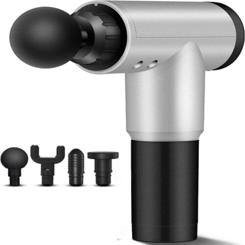 Handheld Fascia Massage Gun Professional Percussion Deep Tissue Massager For Muscle Pain Relief Therapeutic Recovery