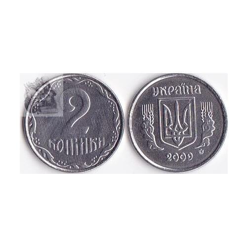 Ukraine 2 Cents Coin Europe New Original Coins Unc Commemorative Edition 100% Real Rare Eu Random Year