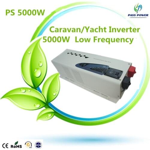 High Performance 2019 Solar Power Inverter Caravan Yacht Low Frequency Inverter 5000W with inbuilt charger