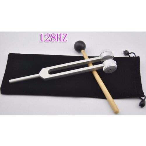 128Hz Frequency tuning mining ear Tuners testing fork aluminum test Equipment Mallet Striking Hammer 256Hz / 512Hz /136.1Hz 4096