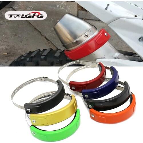 Motorcycle exhaust pipe drop protection ring Muffler protection rubber For TRIUMPH TIGER 1050/SPORT 800/XC/XCX/XR 1200 EXPLORER