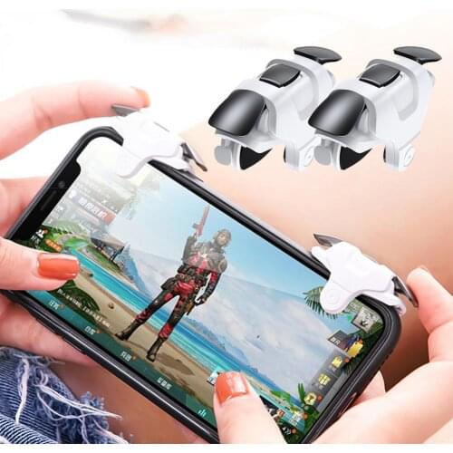 1 Pair Game Gamepad Quick Response Anti-skid Universal E-sports Auxiliary Phone Gaming Controller for iPhone Gamer Accessories