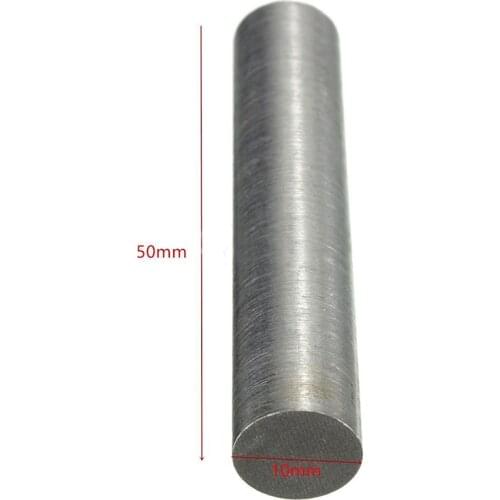 1pc High Purity Tungsten Metal Rod Round Bar 10mm x 50mm Mayitr For Power Tool