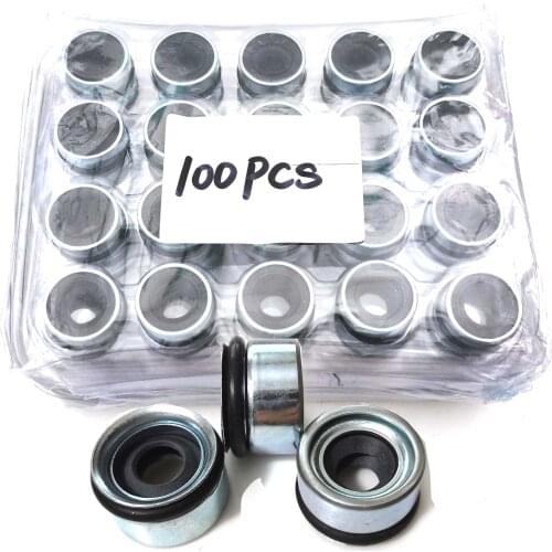 100pcs,Panasonic Compressor Oil Seal /LIP TYPE with RUBBER-MOUNTED shaft seal