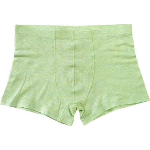 3pcs/Lot man Intimate Slips panties mens underware Male underwear Seamless Silk men comfortable shorts underpants